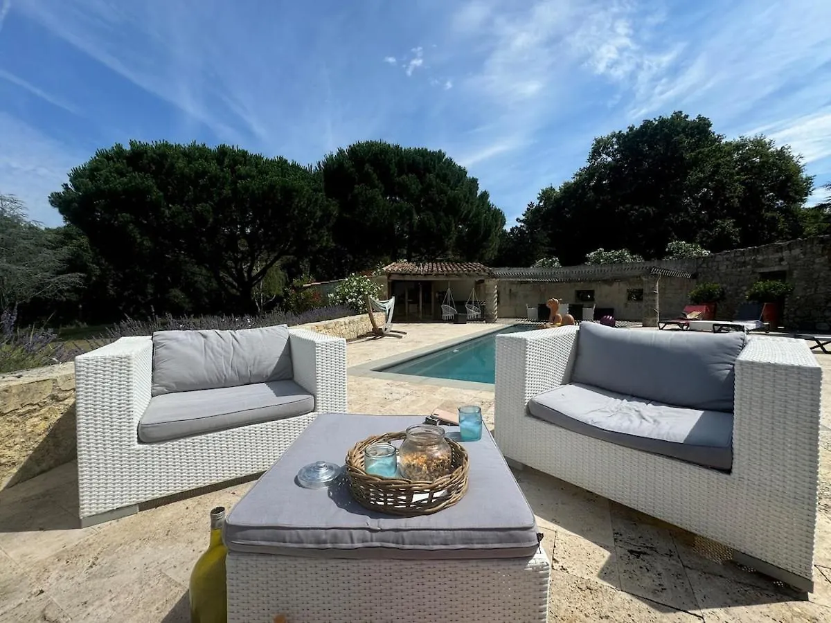 Villa Gers Pool And Panorama La Romieu