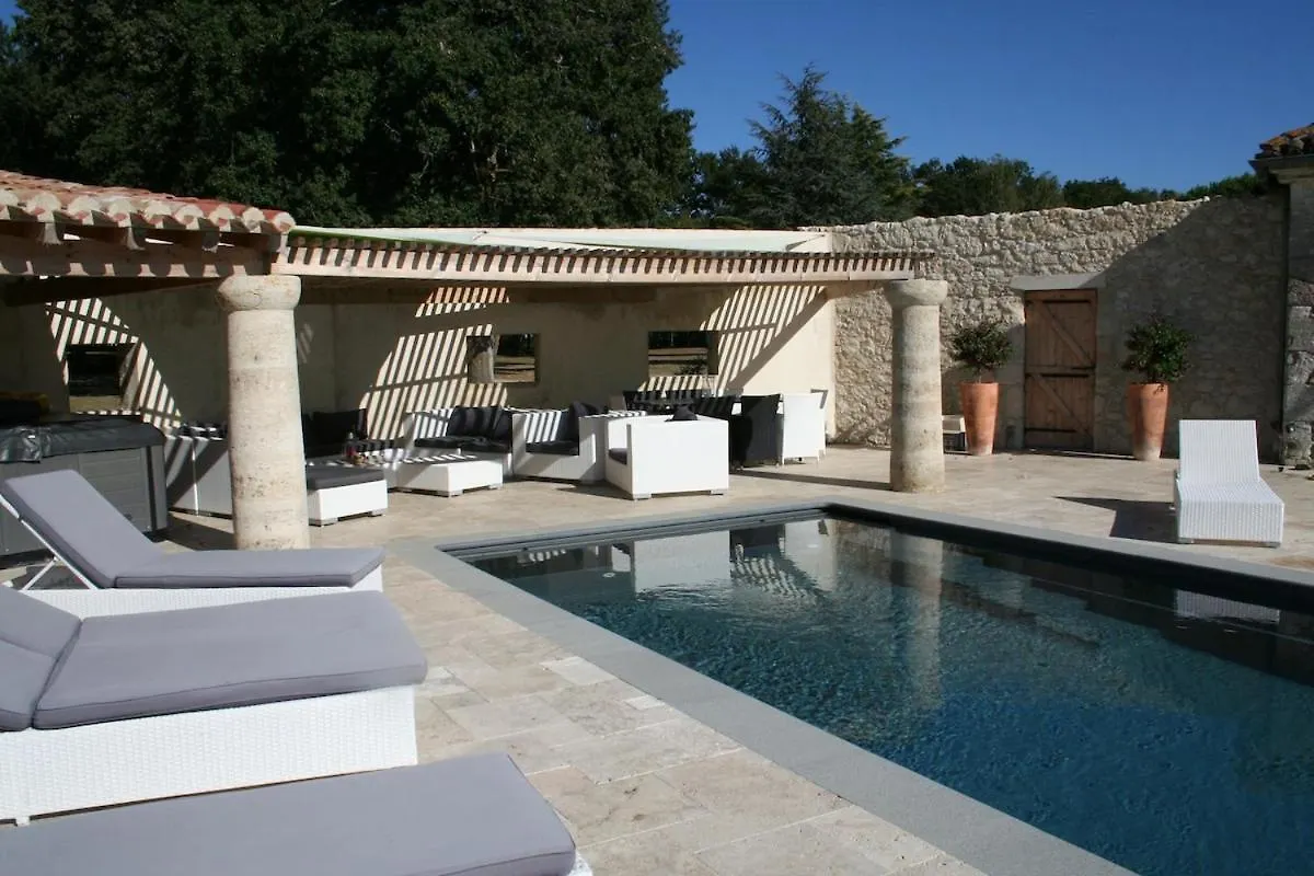 Villa Gers Pool And Panorama La Romieu